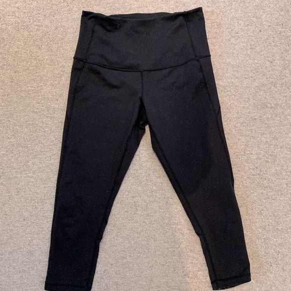 Zella Live In High Waist Pocket Crop Leggings - size medium - Picture 4 of 6